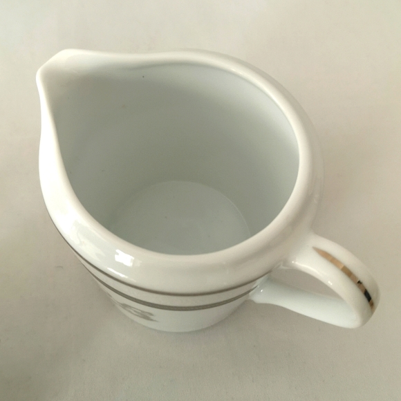 Casa Elite 25th Anniversary Creamer & Two-handle Sugar w Lid by M. Valenti Italy - Picture 8 of 9